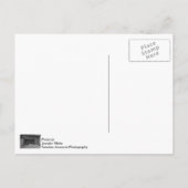 Carte Postale Niveaux de gris de crescent Stairwell (Dos)