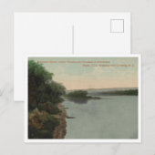 Carte Postale NJ de Washington Crossing, Delaware River 1911 (Devant / Derrière)