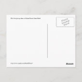 Carte postale NJ Shore (Dos)