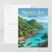 Carte Postale Nkhata Bay Malawi (Devant / Derrière)