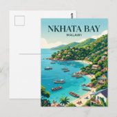 Carte Postale Nkhata Bay Malawi (Devant / Derrière)