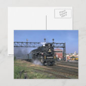 Carte Postale NKP 2-8-4 Berkshire (Devant / Derrière)