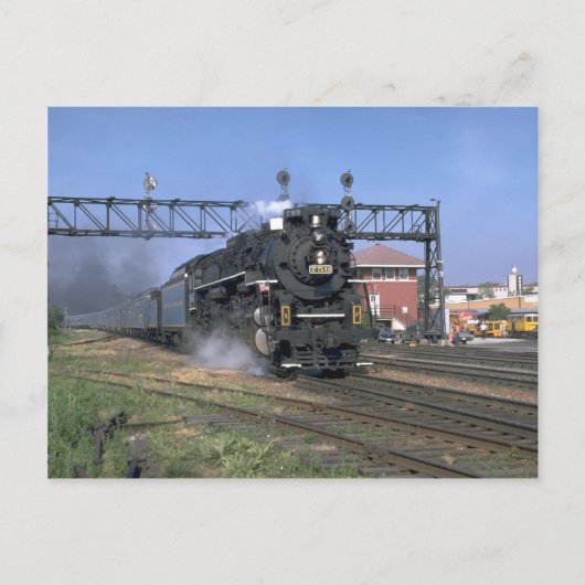 Carte Postale NKP 2-8-4 Berkshire (Devant)