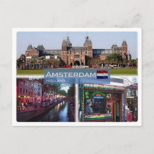 Carte Postale NL Holland - Amsterdam -