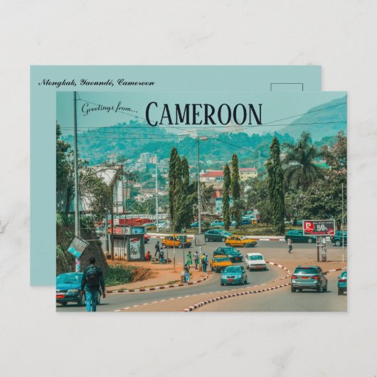Carte Postale Nlongkak Yaounde Cameroun (Devant / Derrière)