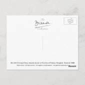 Carte Postale No.146 Princesse Diana Thaïlande 1988 (Dos)