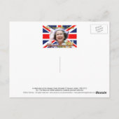 Carte Postale No.1 HM Queen Elizabeth Diamond Jubilee (Dos)