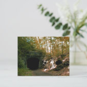 Carte postale no 2 du tunnel RR abandonné (Debout devant)