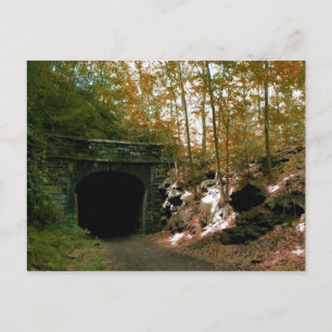 Carte postale no 2 du tunnel RR abandonné