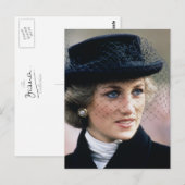 Carte Postale No.44 Princesse Diana France 1988 (Devant / Derrière)