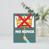Carte postale No Kings (Debout devant)