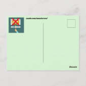 Carte postale No Kings (Dos)