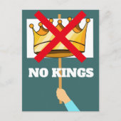 Carte postale No Kings (Devant)