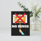 Carte Postale No Kings Postcard (Debout devant)