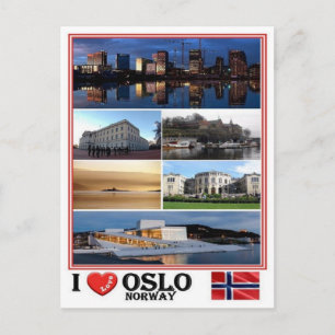 Carte Postale NO - Norvège - Oslo -