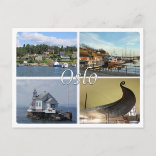 Carte Postale NO Norvège - Oslo -