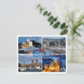 Carte Postale NO Norvège - Oslo - (Debout devant)