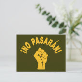 Carte Postale No Pasaran - Ils ne passeront pas (Debout devant)