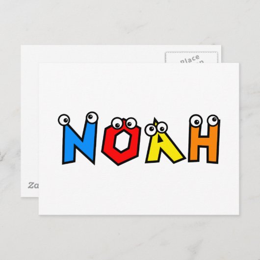Carte Postale Noah (Devant / Derrière)