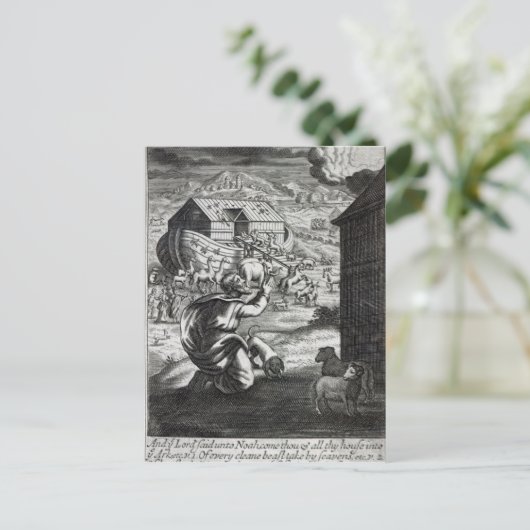 Carte Postale Noah entre dans l'Arche (Debout devant)