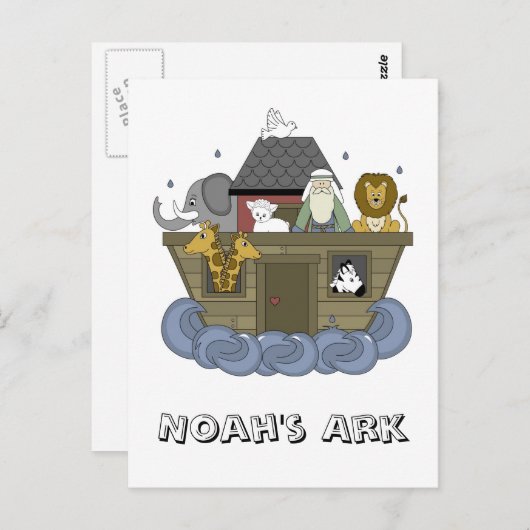 Carte postale Noahs Ark (Devant / Derrière)