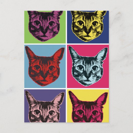 Carte Postale Nobigao Pop Cat (Devant)