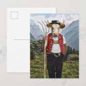 Carte Postale Noble Beasts - Dandy Cow (Devant / Derrière)