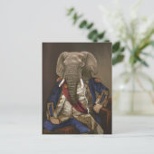 Carte Postale Noble Beasts - Dandy Elephant Poster (Debout devant)