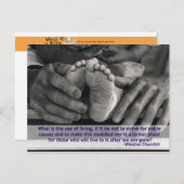 Carte postale Noble Causes (Devant / Derrière)