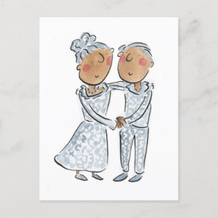 Carte Postale Noces d'argent