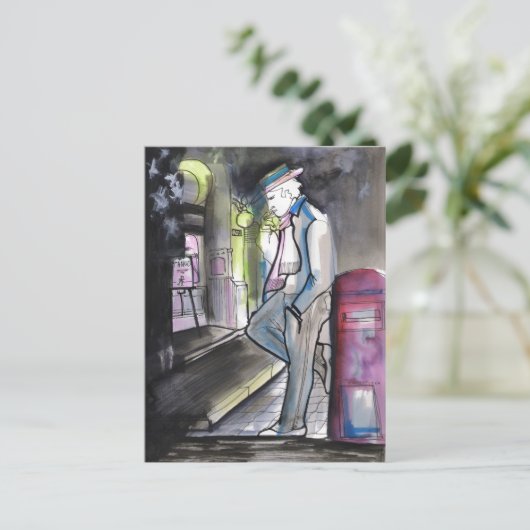 Carte Postale Noche y Buzon Tango (Debout devant)