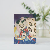 Carte Postale NOCTURNE AVEC MASQUES / Mascarade vénitienne Art D (Debout devant)