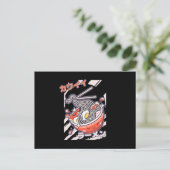 Carte Postale Nodels Kawaii Ramen (Debout devant)