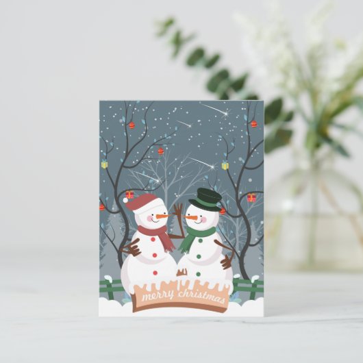 Carte Postale Noël (Debout devant)