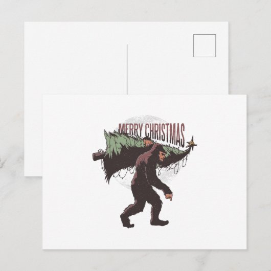 Carte Postale Noël (Devant / Derrière)