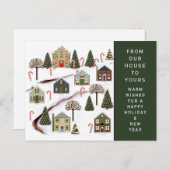 Carte postale Noël (Devant / Derrière)