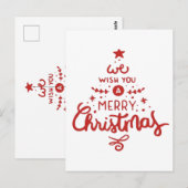 Carte Postale Noël  (Devant / Derrière)