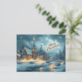 Carte postale Noël (Debout devant)