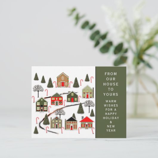 Carte postale Noël (Debout devant)