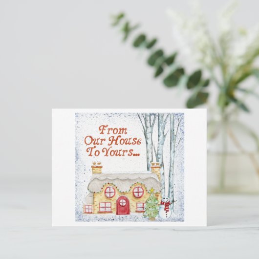 Carte Postale Noël (Debout devant)