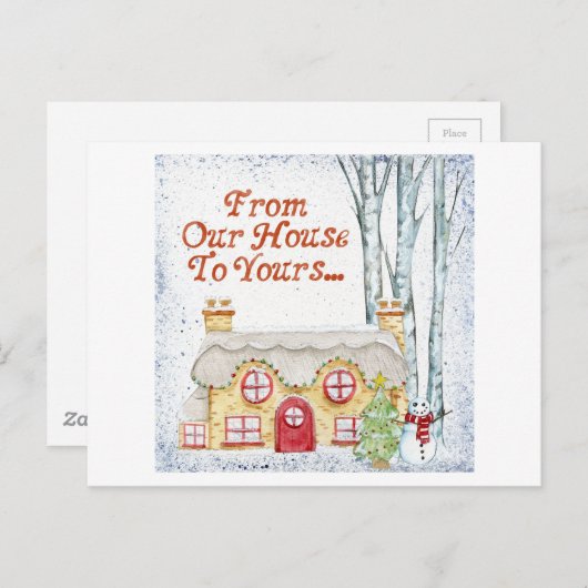 Carte Postale Noël  (Devant / Derrière)