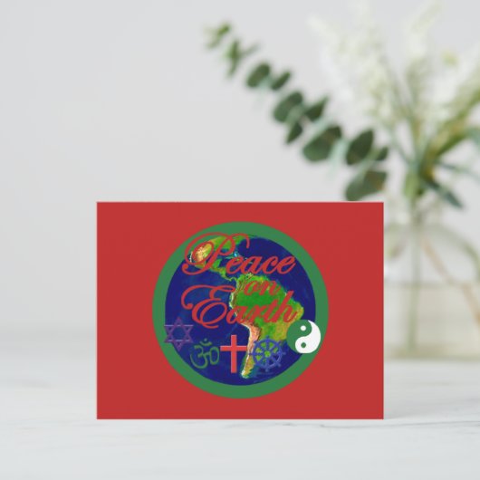 Carte postale NOËL (Debout devant)