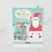 Carte Postale Noël (Devant / Derrière)