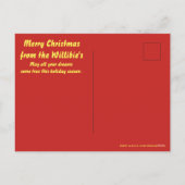 Carte postale Noël (Dos)