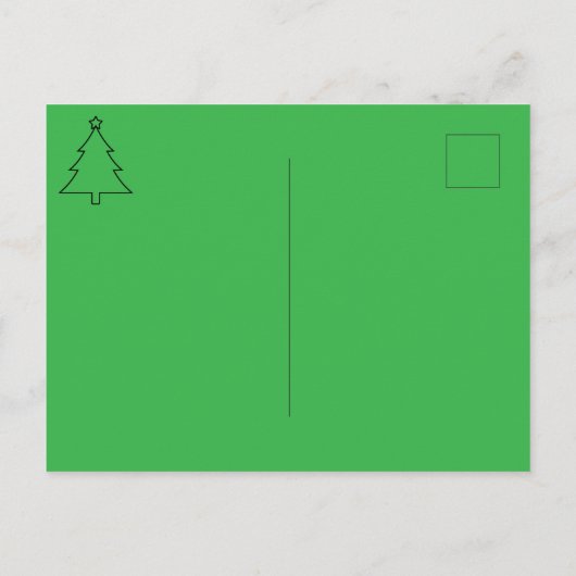 Carte Postale Noël (Dos)