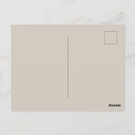 Carte Postale Noël (Dos)