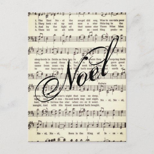 Carte Postale Noel (Devant)