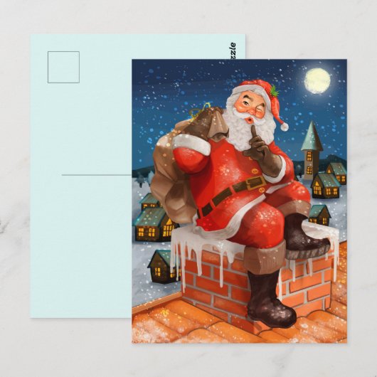 Carte Postale Noël (Devant / Derrière)