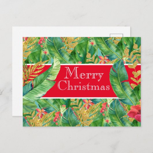 Carte Postale Noël (Devant / Derrière)