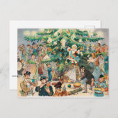 Carte Postale Noël 1902 (Devant / Derrière)